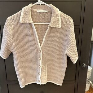 Abercrombie crochet top